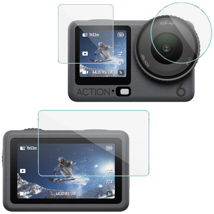 Película de vidrio templado imak para DJI Osmo Action 6