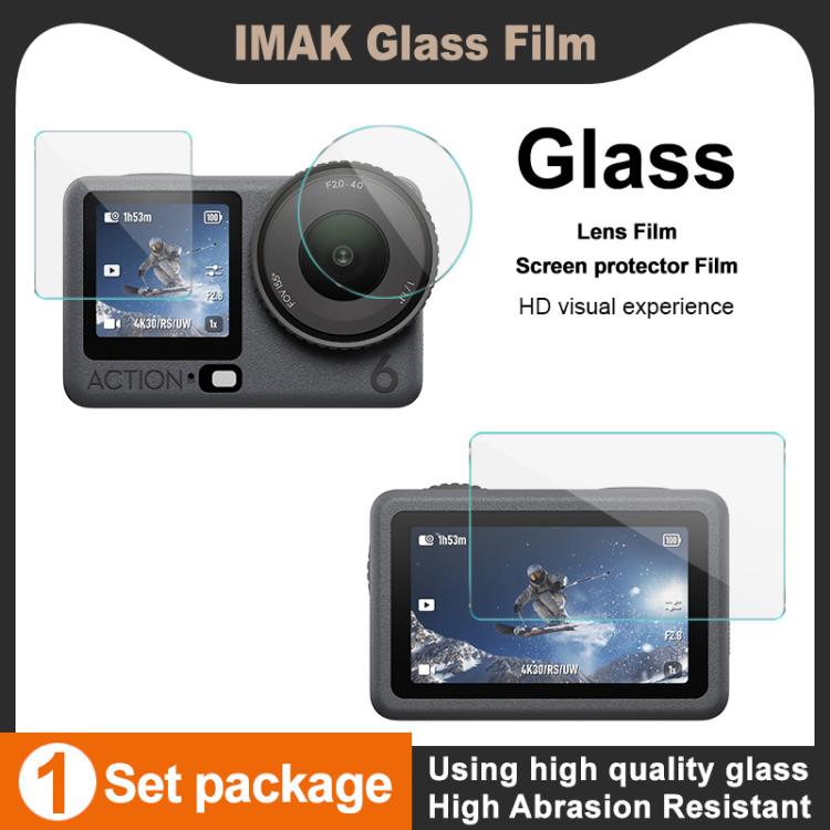Película de vidrio templado imak para DJI Osmo Action 6 — imagen 5