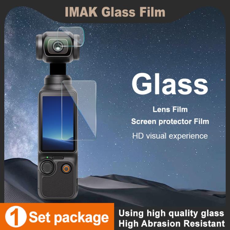 Protector de pantalla de vidrio templado imak para DJI Osmo Pocket 4 — imagen 3