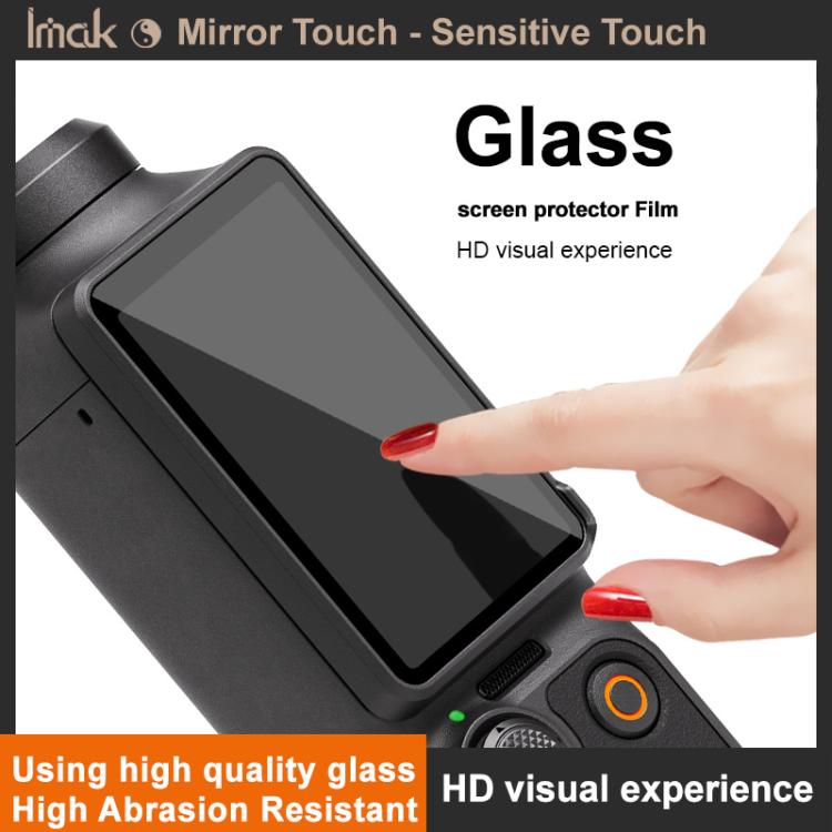 Protector de pantalla de vidrio templado imak para DJI Osmo Pocket 4 — imagen 6