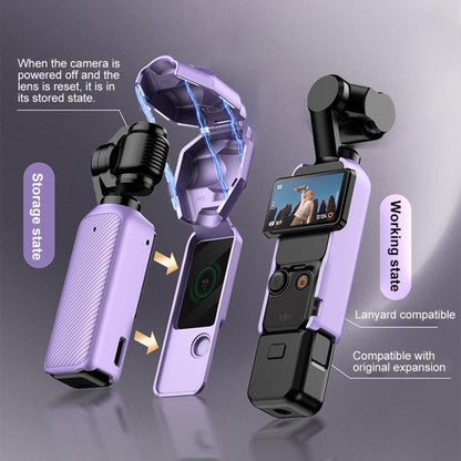 Funda protectora magnética completa para cámara y estabilizador GKK para DJI Osmo Pocket 3 (naranja) — imagen 5