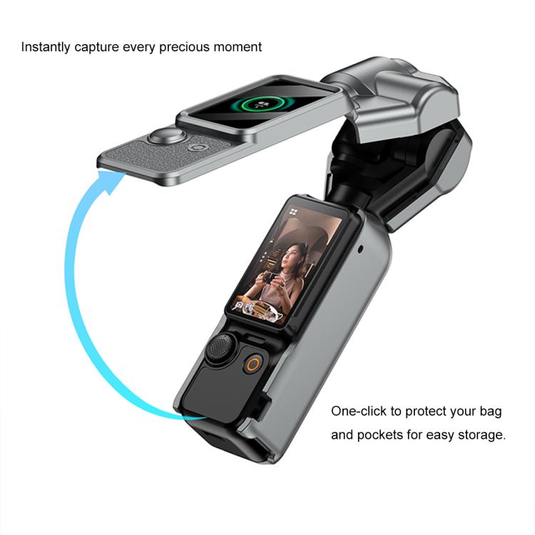 Cubierta de Gimbal GKK Pantalla Magnético Cubierta Completa con Correa para DJI Osmo Pocket 3 (Black) — imagen 4