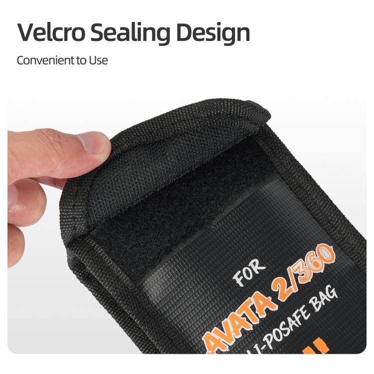 Bolsa de seguridad a prueba de explosiones para baterías / 360 Sunnylife, bolsa protectora de seguridad para baterías Li-Po,…
