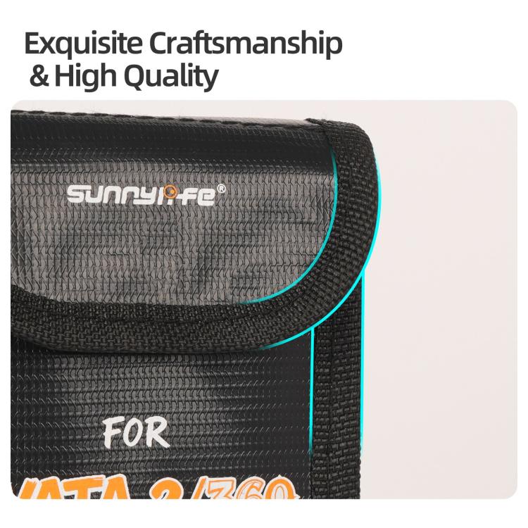 Bolsa de seguridad a prueba de explosiones para baterías Li-Po de / 360 Sunnylife. Cantidad: Para 3 baterías para DJI Avata…