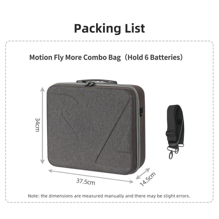 Bolsa de transporte rígida Sunnylife, con capacidad para 5 baterías para DJI Avata — imagen 18