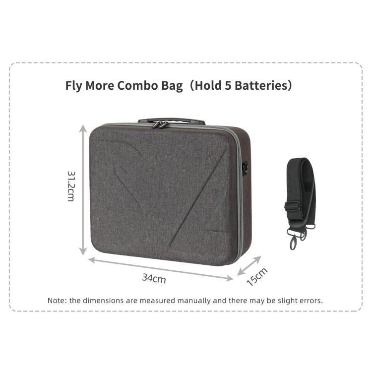 Bolsa de transporte rígida Sunnylife, con capacidad para 5 baterías para DJI Avata — imagen 19