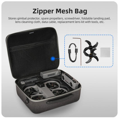 Bolsa de transporte rígida Sunnylife, con capacidad para 5 baterías para DJI Avata — imagen 12