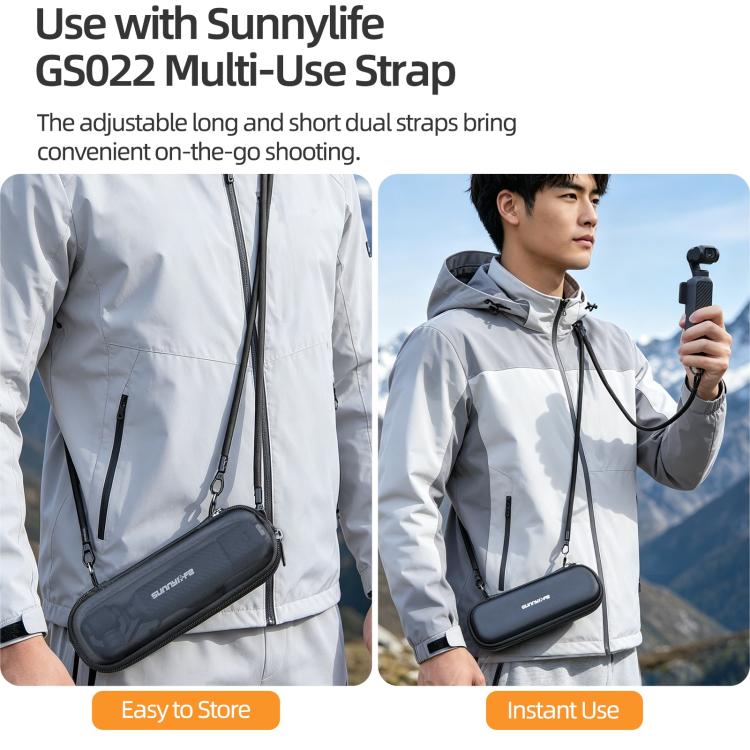 Bolsa organizadora protectora Sunnylife Colorful Combo estándar para DJI Osmo Pocket 4 (rosa cereza) — imagen 10
