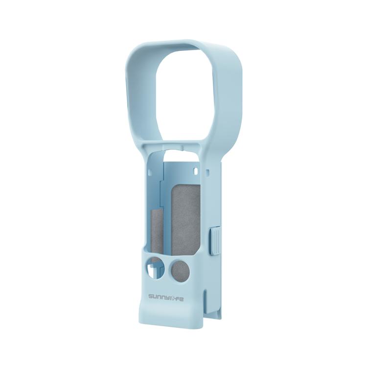 Carcasa protectora Sunnylife para disparos instantáneos, colorida para DJI Osmo Pocket 4 (azul cielo)
