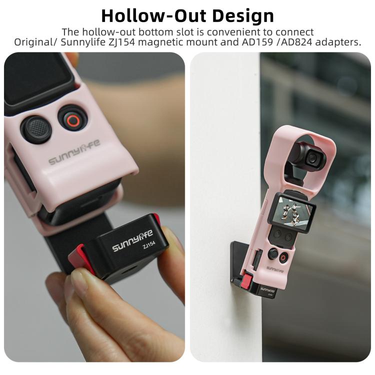 Carcasa protectora Sunnylife para disparos instantáneos, colorida para DJI Osmo Pocket 4 (morado) — imagen 14