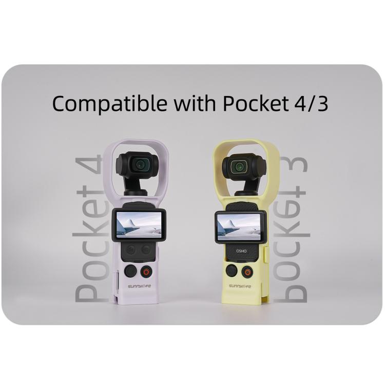 Carcasa protectora Sunnylife para disparos instantáneos, colorida para DJI Osmo Pocket 4 (azul cielo) — imagen 3