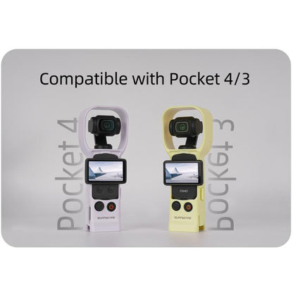 Carcasa protectora Sunnylife para disparos instantáneos, colorida, para cámara / 3 para DJI Osmo Pocket 4 (Negro) — imagen 3