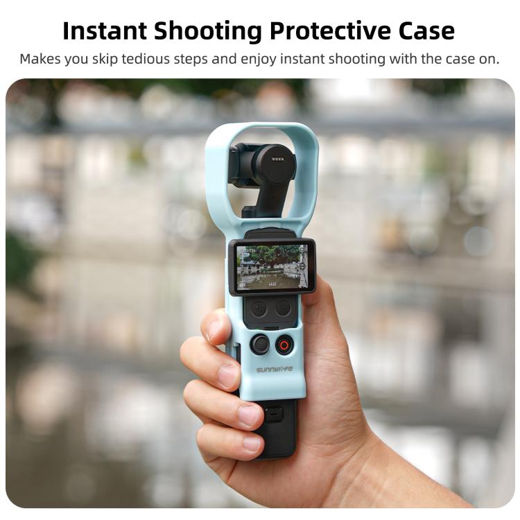 Carcasa protectora Sunnylife para disparos instantáneos, colorida para DJI Osmo Pocket 4 (morado) — imagen 5
