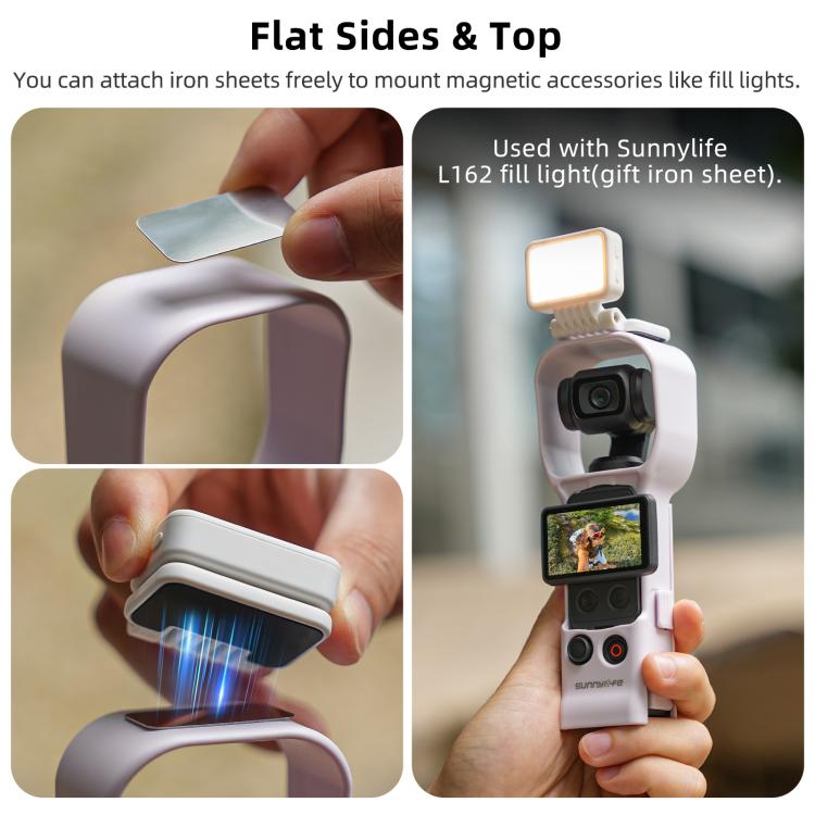 Carcasa protectora Sunnylife para disparos instantáneos, colorida para DJI Osmo Pocket 4 (azul cielo) — imagen 8