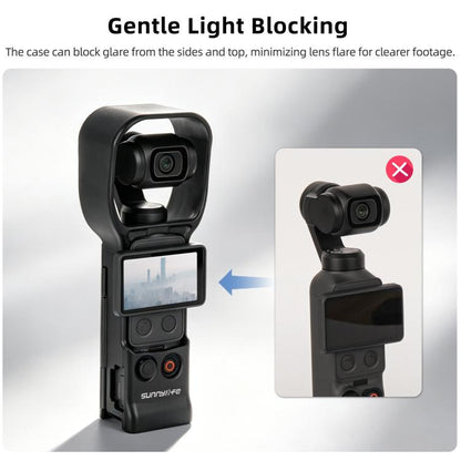 Carcasa protectora Sunnylife para disparos instantáneos, colorida, para cámara / 3 para DJI Osmo Pocket 4 (Negro) — imagen 10