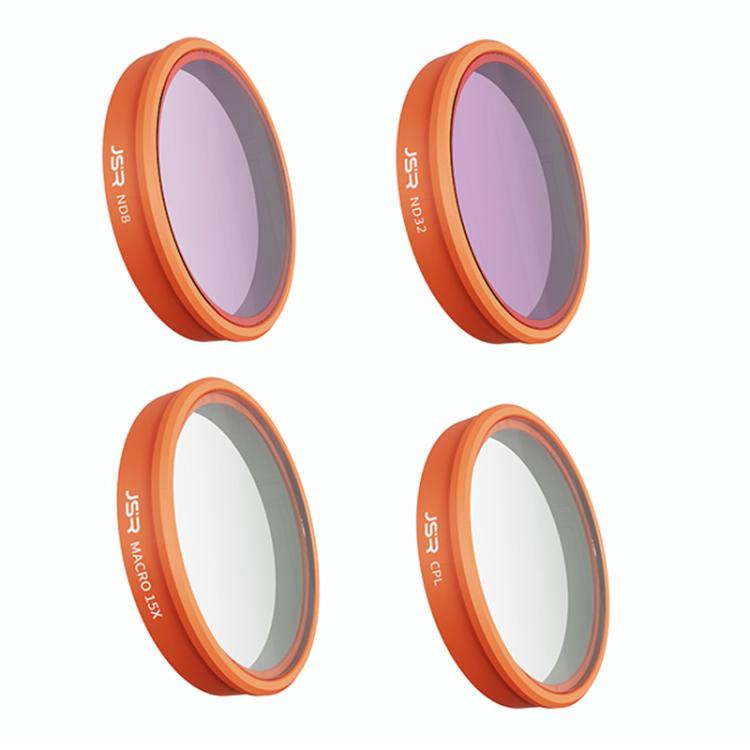 Filtro para lente de cámara JSR KO Serie, Filtro: Macro CPL ND 4 en 1 para DJI Osmo Action 6