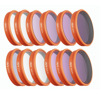 Filtro para lente de cámara JSR KO Serie, Filtro: Filtro mixto 12 en 1 para DJI Osmo Action 6