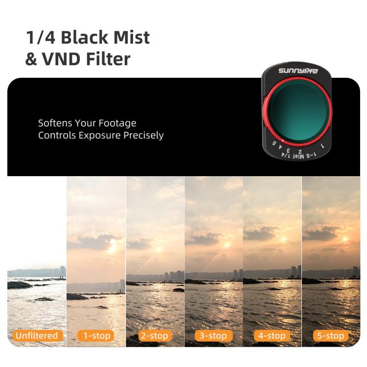 Filtro magnético de metal Sunnylife para lente de cámara, Filtro: CPL para DJI Osmo Pocket 3 — imagen 18