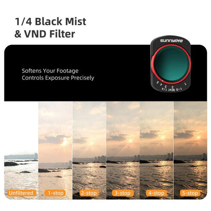 Filtro magnético de metal Sunnylife para lente de cámara, Filtro: Niebla negra 1/4 para DJI Osmo Pocket 3 — imagen 18