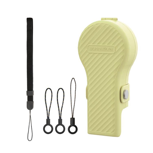Funda protectora para gimbal Sunnylife con forma de bombilla de colores para DJI Osmo Pocket 4 (Amarillo crema)