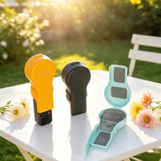 Funda protectora para gimbal Sunnylife con forma de bombilla de colores para DJI Osmo Pocket 4 (azul cielo) — imagen 2