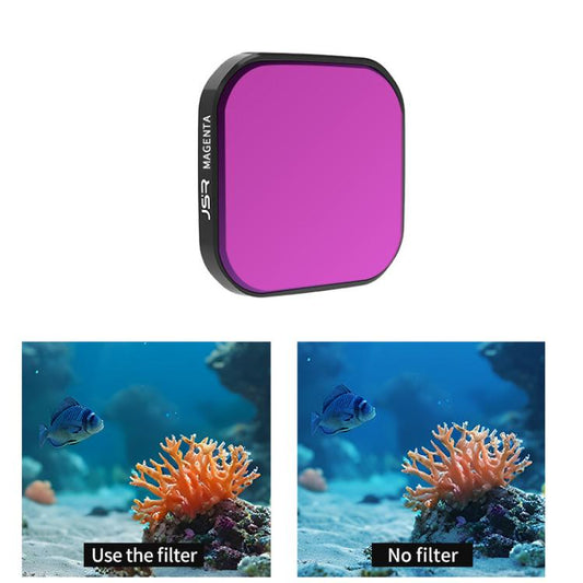 Juego de filtros de lentes Osmo Nano JSR de color para buceo, tipo: filtro magenta para DJI Osmo
