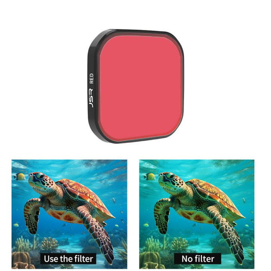 Juego de filtros de lentes Osmo Nano JSR de color para buceo, tipo: filtro rojo para DJI Osmo