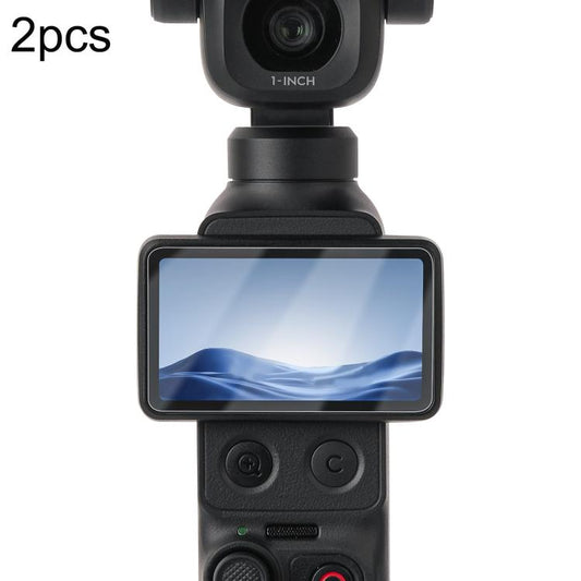 Protector de pantalla de vidrio templado Sunnylife, Tipo: Protector de pantalla para DJI Osmo Pocket (2 piezas, transparente)