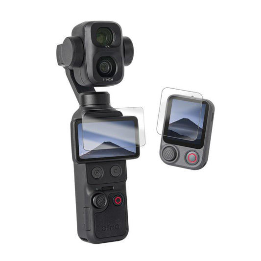 Protector de pantalla de vidrio templado Sunnylife, Tipo: Protector de pantalla y control remoto para DJI Osmo Pocket (trans…