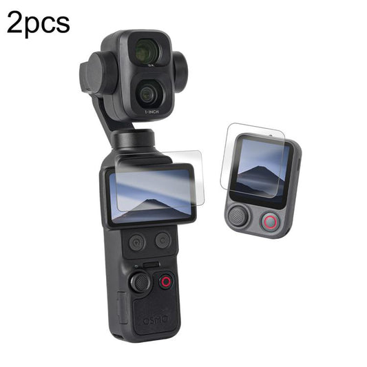 Juegos Protector de pantalla de vidrio templado Sunnylife, Tipo: Protector de pantalla y control remoto, 2 para DJI Osmo Poc…