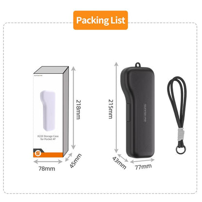 Funda Protector de cámara con estabilizador Sunnylife, protectora a prueba de golpes y caja de almacenamiento para DJI Osmo……