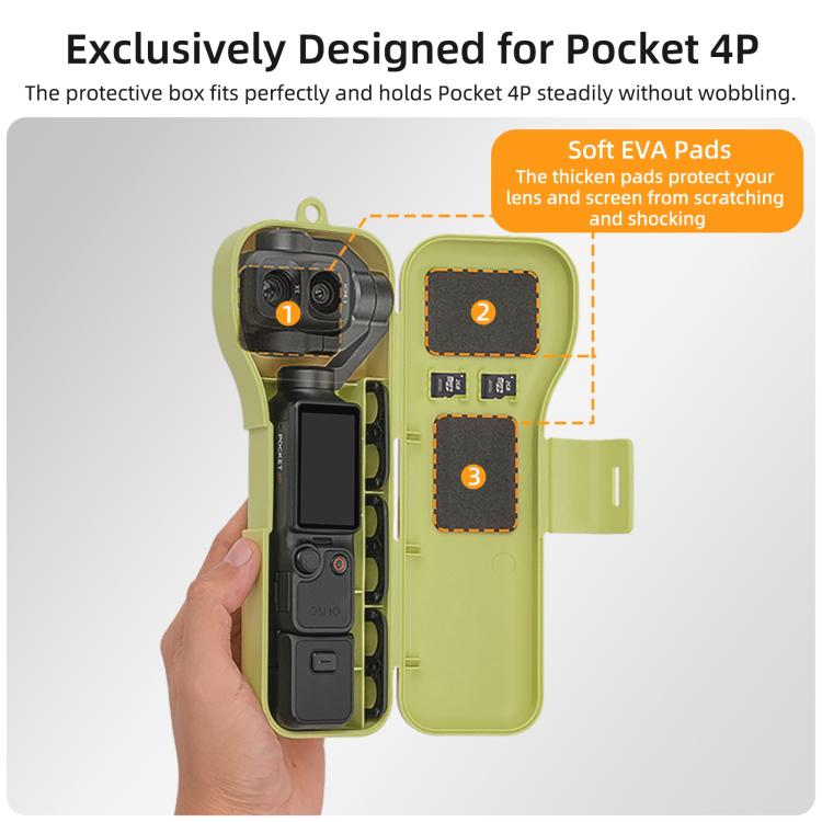 Funda Protector de cámara con estabilizador Sunnylife, protectora a prueba de golpes y caja de almacenamiento para DJI Osmo……