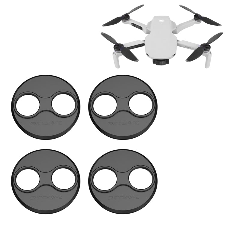 Cubierta Sunnylife Polvo impermeable al aluminio del motor para DJI Mavic Mini / Mini 3 Pro / Mini SE (negro) para DJI DJI M…