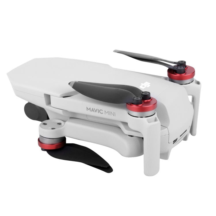 Cubierta Sunnylife Polvo impermeable al aluminio del motor para DJI Mavic Mini / Mini 3 Pro / Mini SE (rojo) para DJI DJI Ma…