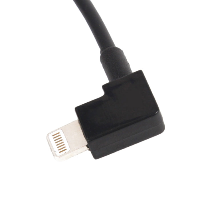 Cable conector de datos de ángulo recto de 30 cm USB a 8 pines para DJI Mavic Pro — imagen 3
