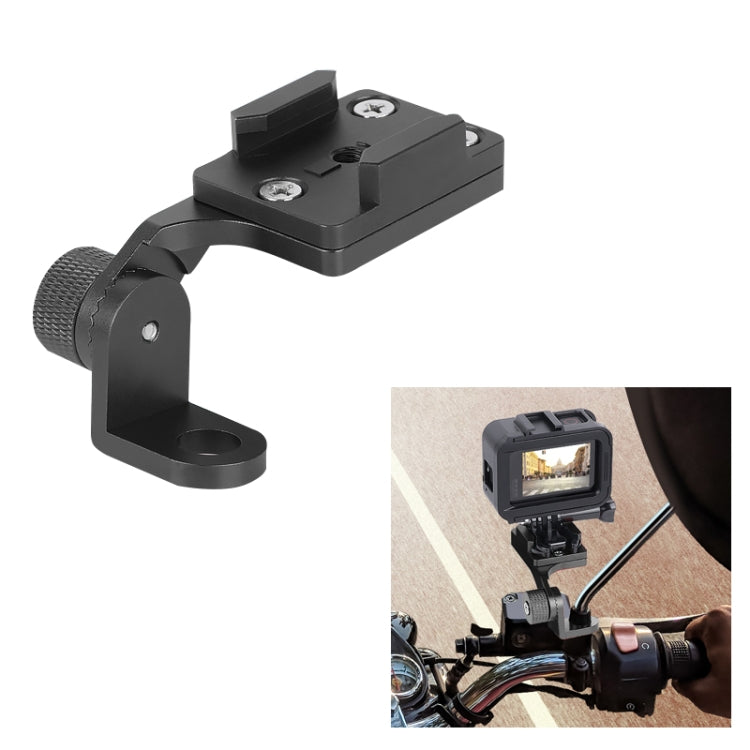 Soporte RUIGPRO para teléfono de aleación para manillar de motocicleta para cámaras GoPro HERO9 Black / HERO8 Black / 7/6/5,…