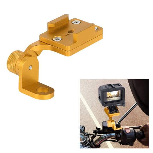 Soporte RUIGPRO para teléfono de aleación para manillar de motocicleta para cámaras GoPro HERO9 Black / HERO8 Black / 7/6/5,…