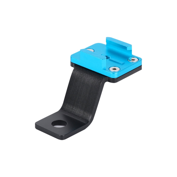 Soporte de teléfono de aleación RUIGPRO para manillar de motocicleta para cámara deportiva GoPro / Insta360 / OSMO (cian) pa…