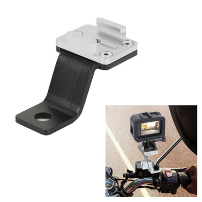 Soporte de teléfono de aleación RUIGPRO para manillar de motocicleta para cámara deportiva GoPro / Insta360 / OSMO (plateado…