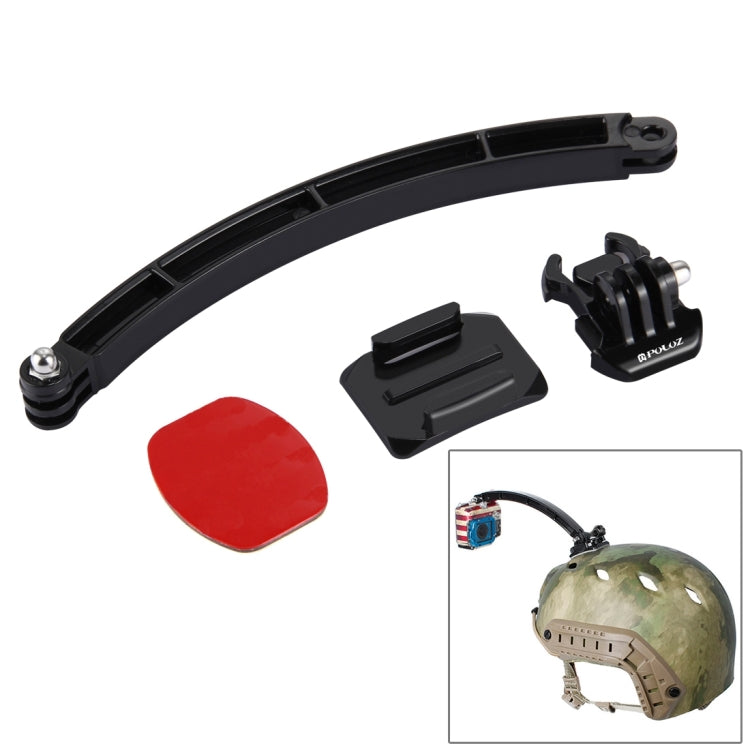Kits combinados de accesorios para soporte de bicicleta PULUZ 24 en 1 con estuche de EVA (correa para muñeca + correa para c…