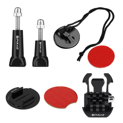 Kits combinados de accesorios de surf PULUZ 14 en 1 con estuche de EVA (empuñadura Bobber + esponja flotante + hebilla de li…