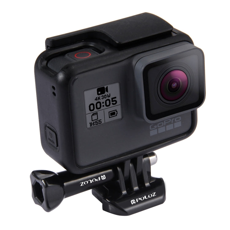 2 PCS PULUZ Hebilla de liberación rápida de superficie horizontal para GoPro Hero12 Black / Hero11 /10/9/8/7/6/5, Insta360 A…