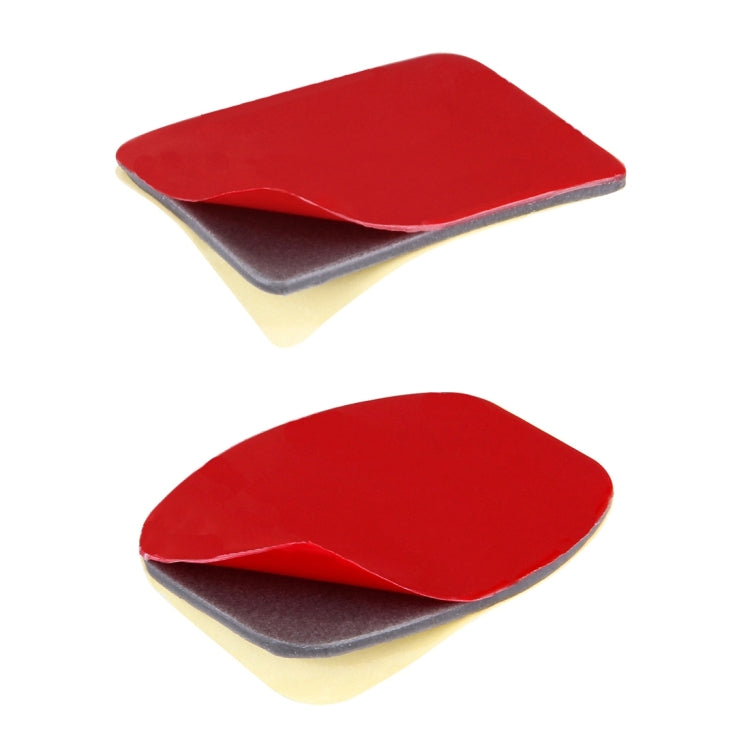 Soportes de superficie PULUZ 2 curva + 2 soportes de superficie plana + 4 pegatinas de montaje adhesivo para cámaras de depo…