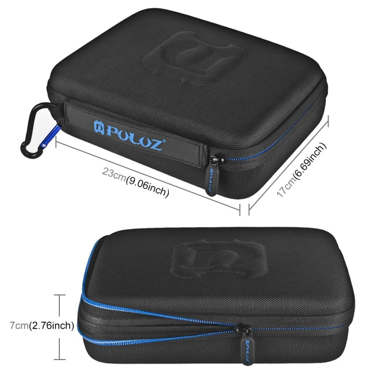 Estuche de viaje PULUZ y transporte impermeable para GoPro Hero12 Black / Hero11 /10/9/8/7/6/5, Insta360 Ace / Ace Pro, y ot…