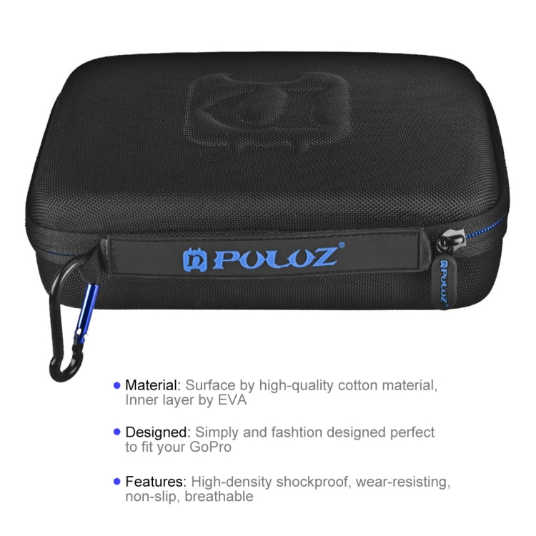 Estuche de viaje PULUZ y transporte impermeable para GoPro Hero12 Black / Hero11 /10/9/8/7/6/5, Insta360 Ace / Ace Pro, y ot…