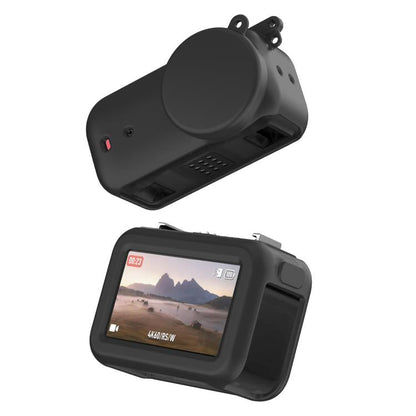 Funda protectora de silicona 3 en 1 para módulo de transmisión, lente y cuerpo Osmo Nano PULUZ (negra) para DJI Osmo — image…