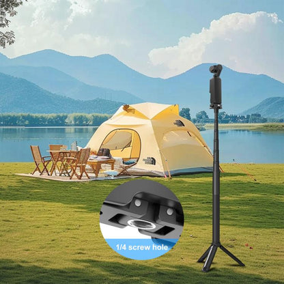 Base adaptadora de carga de liberación rápida de plástico PULUZ para DJI Osmo Pocket 3 (negra) — imagen 9
