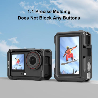 Jaula metálica PULUZ con zapata fría para DJI Osmo Action 6 (negra) — imagen 6
