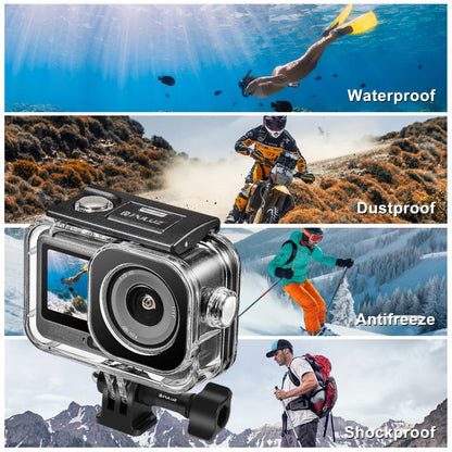 Carcasa de buceo impermeable para DJI Osmo Action 6 (transparente) — imagen 8