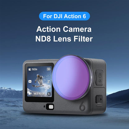Filtro de lente ND8 para cámara de acción PULUZ para DJI Osmo Action 6 — imagen 2